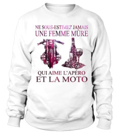 FEMME MÛRE - MOTO