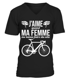 J'aime quand ma femme me laisse pédaler!