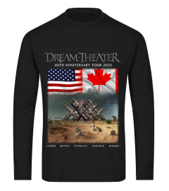 2-Sided Dream Theater 40th Anniversary Tour 2025 Shirt