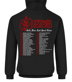 2-Sided Saxon Tour 2025 Shirt