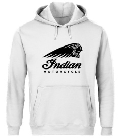 black indian motorcycle logo -WT