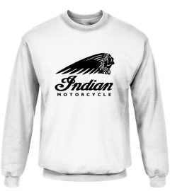 black indian motorcycle logo -WT