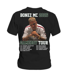 2-Sided Bonez Mc 2025 Gameboy Tour T Shirt