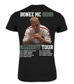 2-Sided Bonez Mc 2025 Gameboy Tour T Shirt