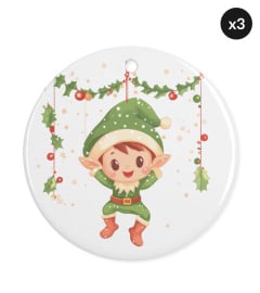 Adorable christmas elf