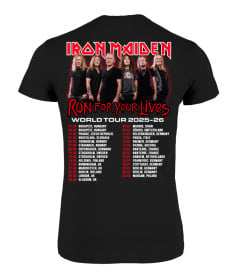 2-Sided Iron Maiden Tour 2025-26 Shirt