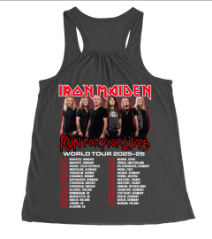 2-Sided Iron Maiden Tour 2025-26 Shirt