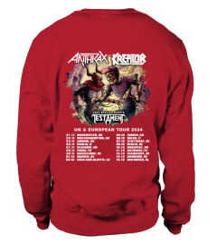 ANTHRAX, KREATOR and TESTAMENT 2024 European tour