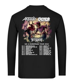 ANTHRAX, KREATOR and TESTAMENT 2024 European tour