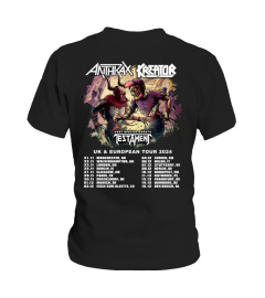 ANTHRAX, KREATOR and TESTAMENT 2024 European tour