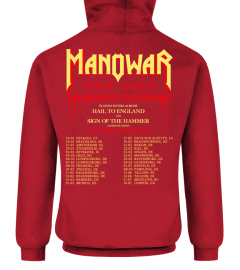 (2 sides) Limited Edition - Manowar The Blood Of Our Enemies 2025 Tour Dates