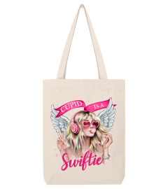 "Cupid Is a Swiftie" Bubblegum Shirt – Valentine’s Day Gift for Swiftie Fans