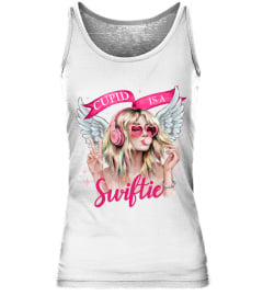 "Cupid Is a Swiftie" Bubblegum Shirt – Valentine’s Day Gift for Swiftie Fans