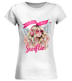 "Cupid Is a Swiftie" Bubblegum Shirt – Valentine’s Day Gift for Swiftie Fans