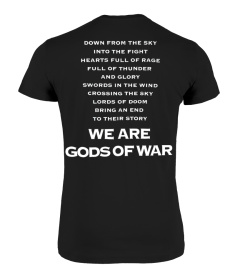 (2 side) Manowar GODS OF WAR