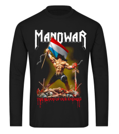 (2 side) Luxembourg - Manowar THE BLOOD OF OUR ENEMIES TOUR 2025