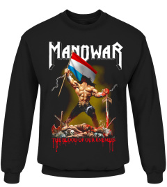 (2 side) Luxembourg - Manowar THE BLOOD OF OUR ENEMIES TOUR 2025