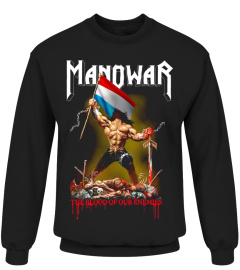 (2 sides) Luxembourg - Manowar THE BLOOD OF OUR ENEMIES TOUR 2025