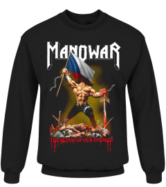 (2 side) CZ - Manowar THE BLOOD OF OUR ENEMIES TOUR 2025