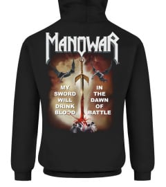 (2 side) Manowar MY SWORD WILL DRINK BOOLD - IN THE DAWN OF BATTLE