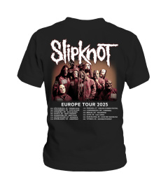 2-Sided Slipknot Europe Tour 2025 Shirt