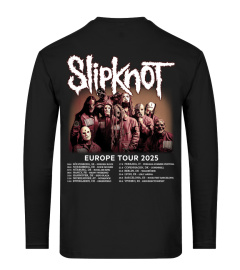 2-Sided Slipknot Europe Tour 2025 Shirt