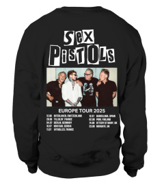 2-Sided Sex Pistols Europe Tour 2025 Shirt
