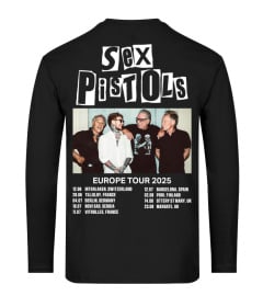 2-Sided Sex Pistols Europe Tour 2025 Shirt
