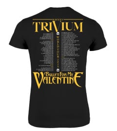 (2 side) TRIVIUM WORLD TOUR  2025