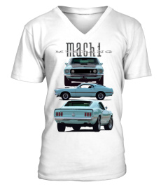 WT. 1969 FORD MUSTANG MACH 1 RAPIDE T-shirt premium