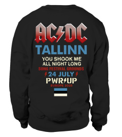 2-Sided ACDC Estonia Tour 2025 Shirt