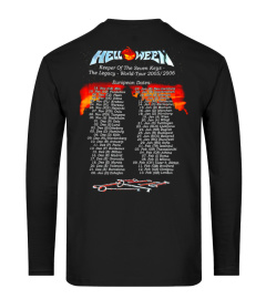 (2 sides) Helloween Keeper of The Seven Keys The Legacy 2005-2006 Tour BK