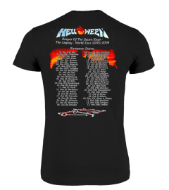 (2 sides) Helloween Keeper of The Seven Keys The Legacy 2005-2006 Tour BK
