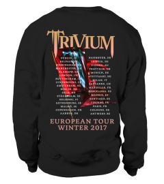 (2 side) Trivium European tour winter 2017