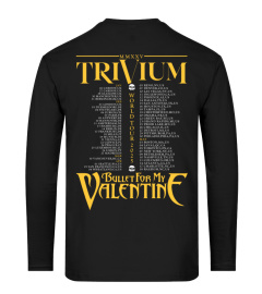 (Sale Limited Time) The Poisoned Ascendancy tour 2025 - Trivium x Bullet For My Valentine (2 side)