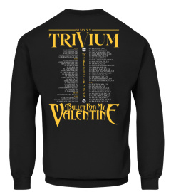 (Sale Limited Time) The Poisoned Ascendancy tour 2025 - Trivium x Bullet For My Valentine (2 side)
