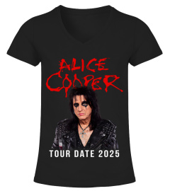 2 Side Alice Cooper Tour 2025 Shirt