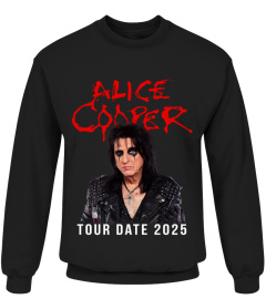 2 Side Alice Cooper Tour 2025 Shirt