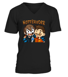 Kottbruder Podcast GermanLetsPlay And Paluten Offizieller Merch T-Shirt palutenmerch