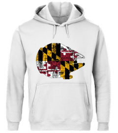MILLENNIUM FALCON MARYLAND FLAG