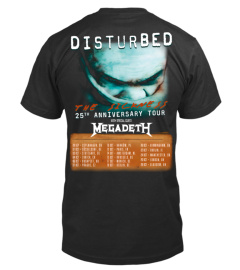 (2 side ) - Disturbed - The Sickness Tour 2025 BK01