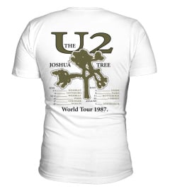 U2 Band Live The Joshua Tree World Tour 1987  - 2 side