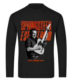 2-Sided Shirt - Bruce Springsteen World Tour 2025 BK 01