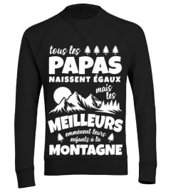 Les Papas Meilleurs emmènent leurs enfants à la Montagne