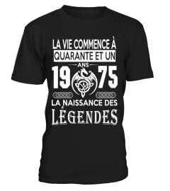 1975-LEGENDES TSHIRT