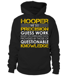 Hooper - We Do Precision Guess Work