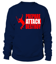 Tennis prepare attack destroy T Shirt 