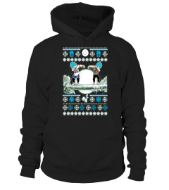 GOKU & VEGETA DAB UGLY CHRISTMAS SWEATER