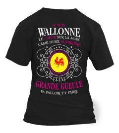 Wallonne grande gueule - LIMITÉE