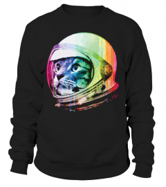 Funny Astronaut Cat & Space Cat T-Shirt